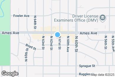 Map image of the property - 4438 N 61st St