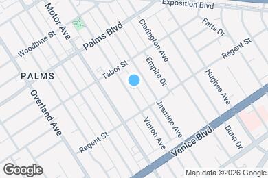 Map image of the property - 3646 Vinton Ave