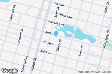 Map image of the property - 606 Fifth Ave