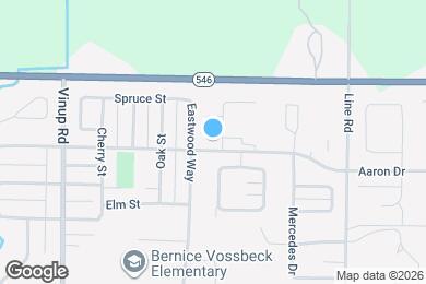 Map image of the property - 2201 Dejong Dr