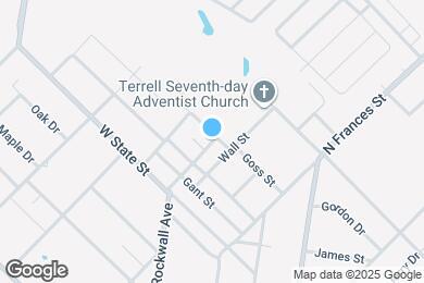 Map image of the property - 1404 N Rockwall St