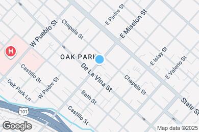 Map image of the property - 117 W Mission St