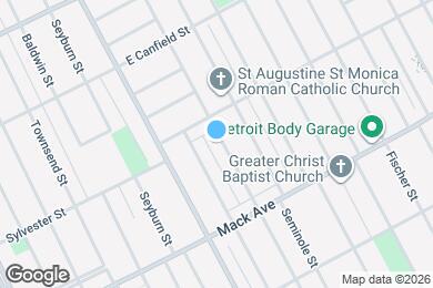 Map image of the property - 3759 Maxwell St