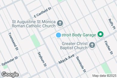 Map image of the property - 3761 Maxwell St