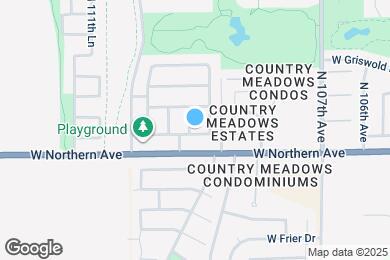 Map image of the property - 8053 N 109th Ln