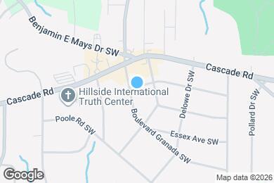 Map image of the property - 2299 Boulevard Granada SW