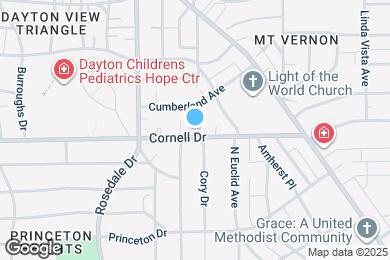 Map image of the property - 1205 Cornell Dr