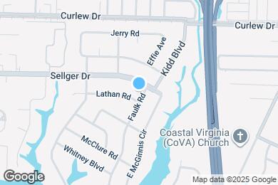 Map image of the property - 205 Faulk Rd