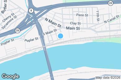 Map image of the property - 407 Short Canal St