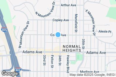Map image of the property - 4772 34th St