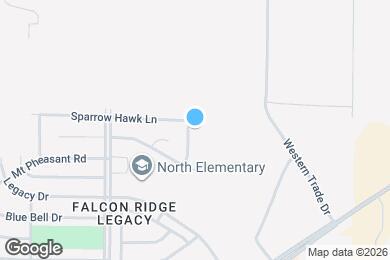 Map image of the property - 636 Chickadee Dr