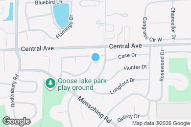 Map image of the property - 935 Brower Dr