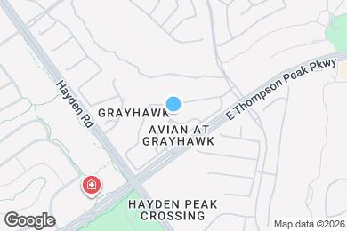 Map image of the property - 20802 N Grayhawk Dr