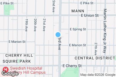 Map image of the property - 919 23rd Ave