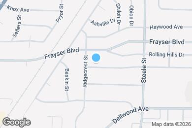 Map image of the property - 1340 Paullus Ave