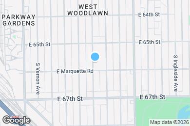 Map image of the property - 6540 S Champlain Ave