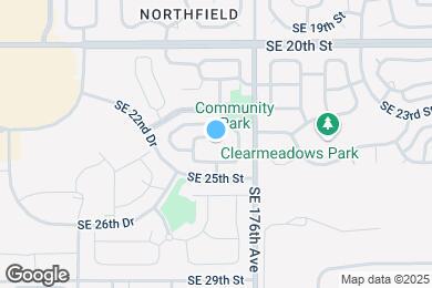 Map image of the property - 17315 SE 23rd Way