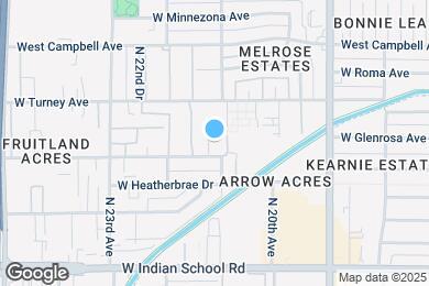 Map image of the property - 4307 N 21st Dr