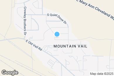 Map image of the property - 11405 E Rincon Range Dr