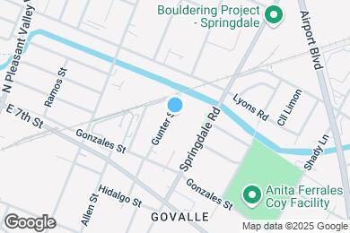 Map image of the property - 815 Gunter St