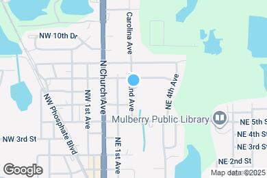 Map image of the property - 609 NE 2nd Ave