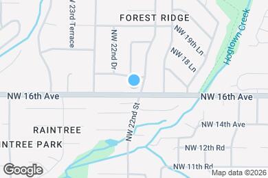 Map image of the property - 1606 NW 22nd St