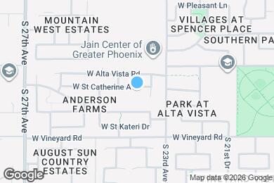 Map image of the property - 2331 W St Catherine Ave