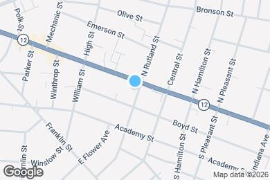 Map image of the property - 108 S Rutland St