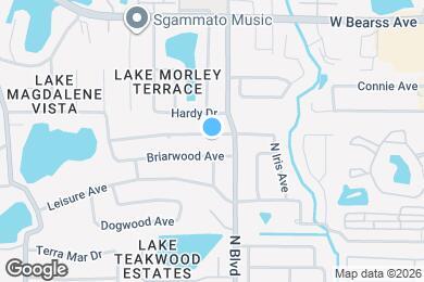 Map image of the property - 908 Lakewood Ave