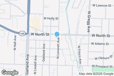 Map image of the property - 1049 N Leverett Ave