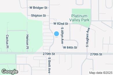 Map image of the property - 7524 S Beal Ave