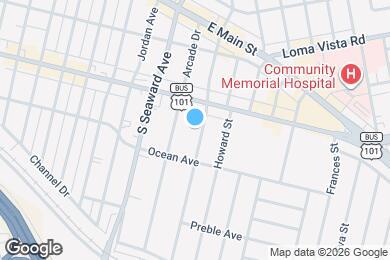 Map image of the property - 281 S Evergreen Dr