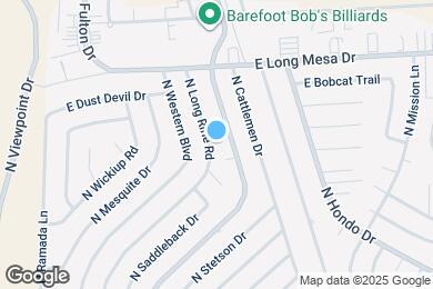 Map image of the property - 5529 N Long Rifle Rd