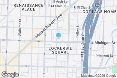 Map image of the property - 517 N Park Ave