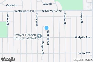 Map image of the property - 4021 Forest Hill Ave