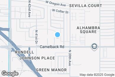 Map image of the property - 3943 W Reade Ave