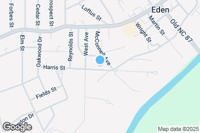 Map image of the property - 989 Harris St