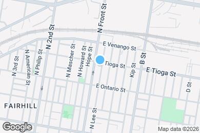 Map image of the property - 3462 N Lee St