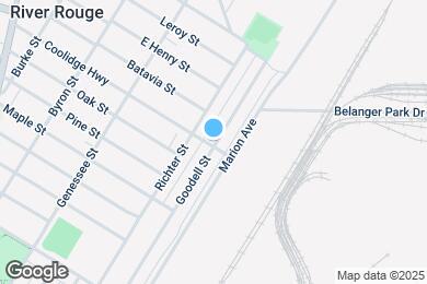 Map image of the property - 216 Goodell St