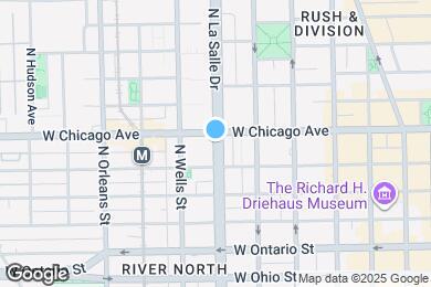 Map image of the property - 794 N La Salle Dr