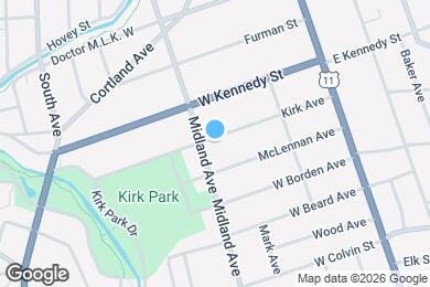 Map image of the property - 271 Kirk Ave