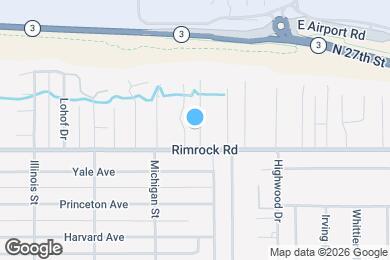 Map image of the property - 2914 Rimview Dr