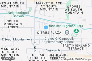 Map image of the property - 8209 S 24th Way