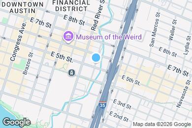 Map image of the property - 507 Sabine St