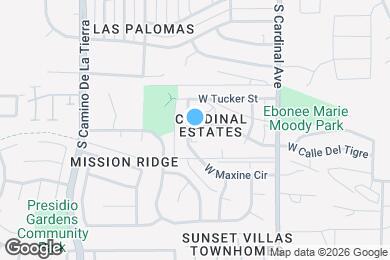 Map image of the property - 7001 S Maxine Cir