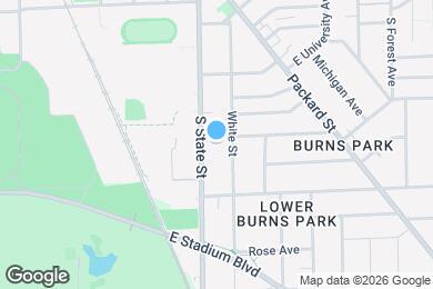 Map image of the property - 712 Dewey Ave