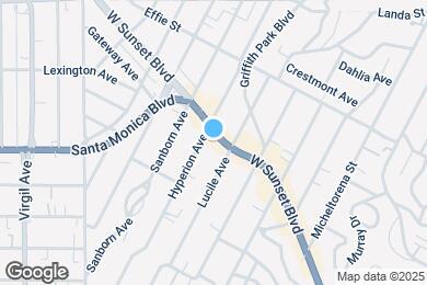 Map image of the property - Sunset Apartments