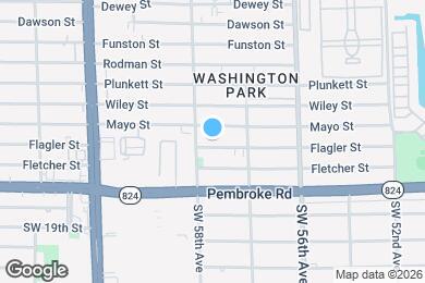 Map image of the property - 5731 Flagler Street # 3