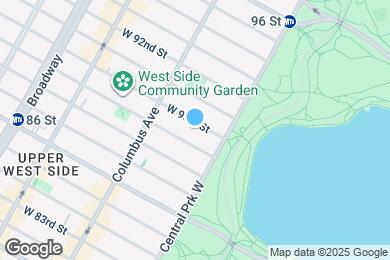 Map image of the property - 22 W 90th St