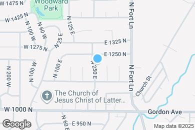 Map image of the property - 1202 N 250 E